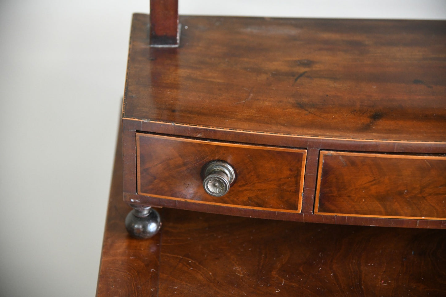 Georgian Mahogany Toilet Mirror