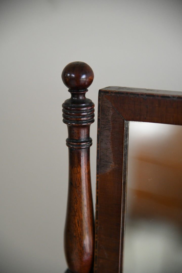 Georgian Mahogany Toilet Mirror