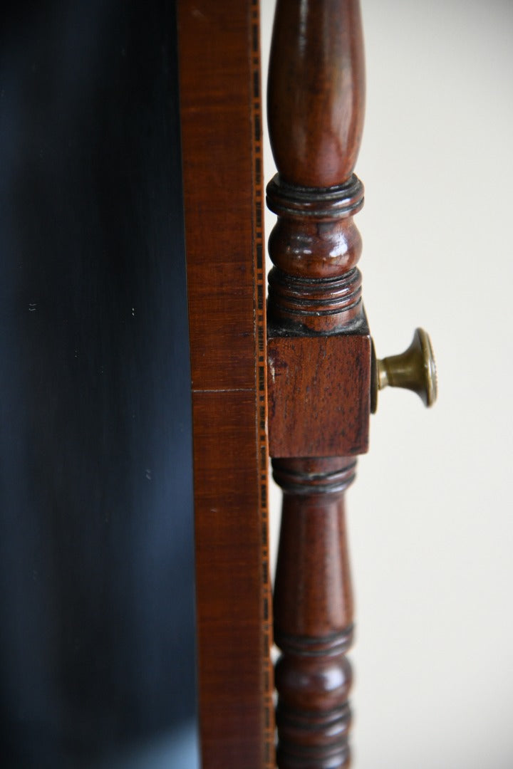 Georgian Mahogany Toilet Mirror