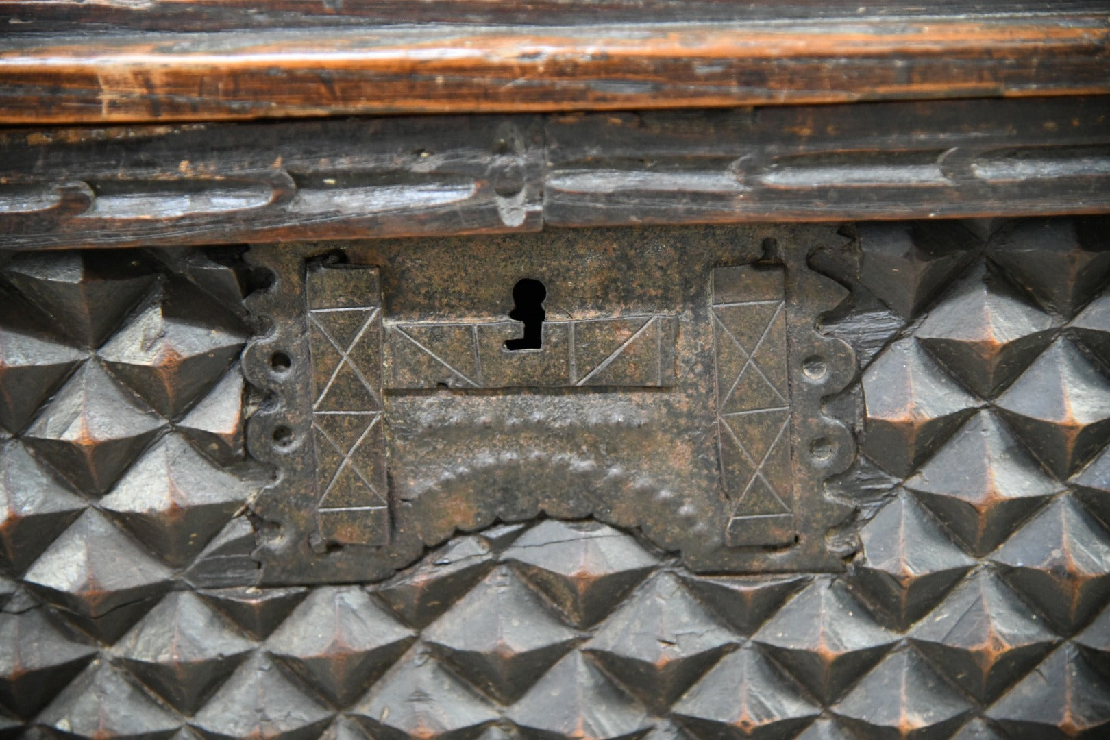 Antique Spanish Carved Chest