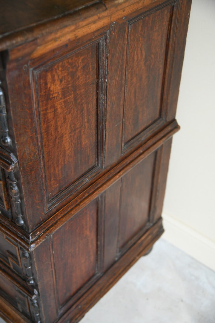 Jacobean Style Oak Chest of Drawers