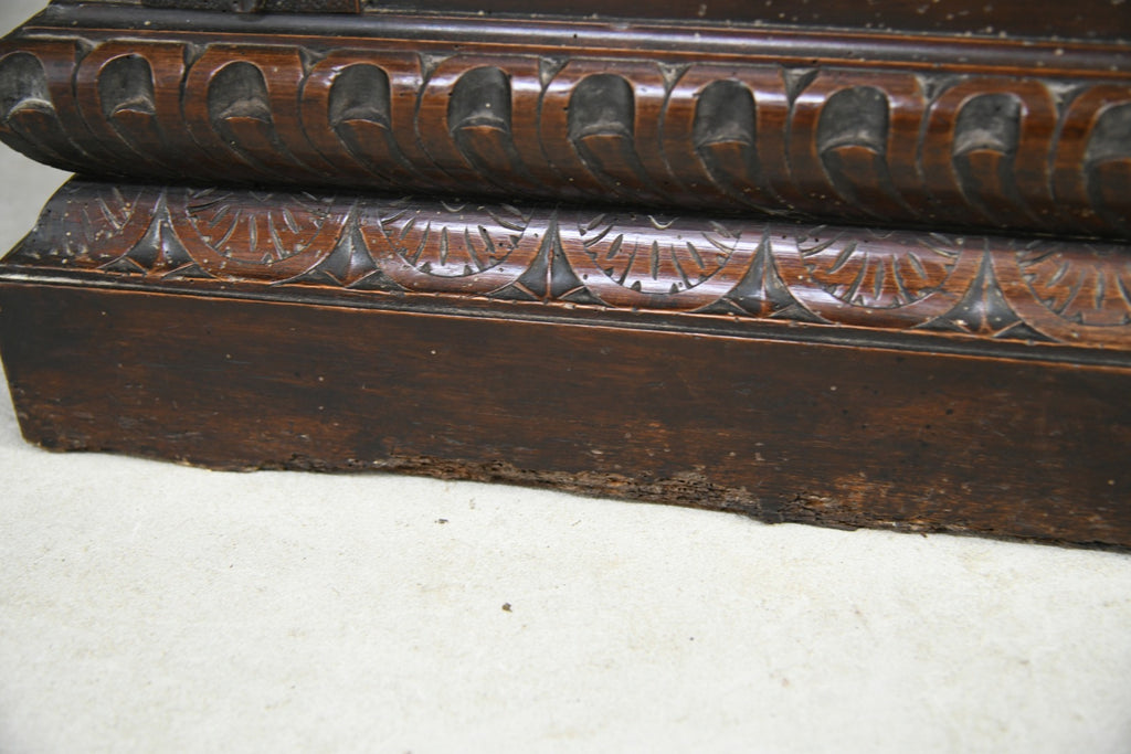 Victorian Carved Walnut Renaissance Revival Bench