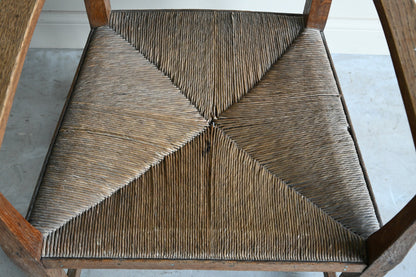 William Birch Arts & Crafts Oak Carver Chair