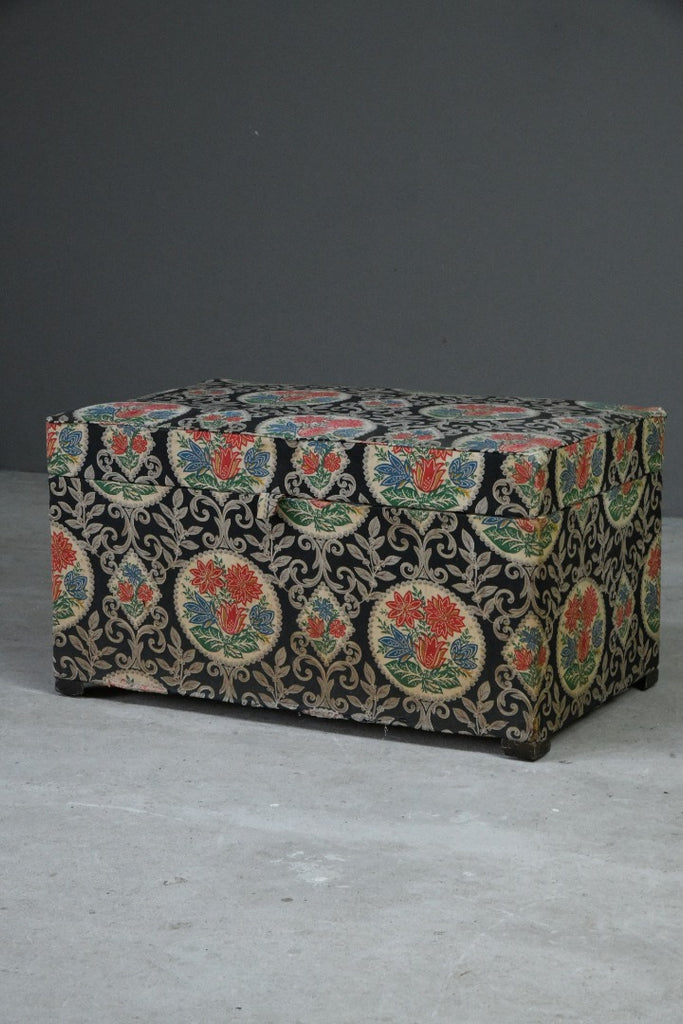 Vintage Upholstered Ottoman