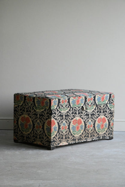 Vintage Upholstered Ottoman