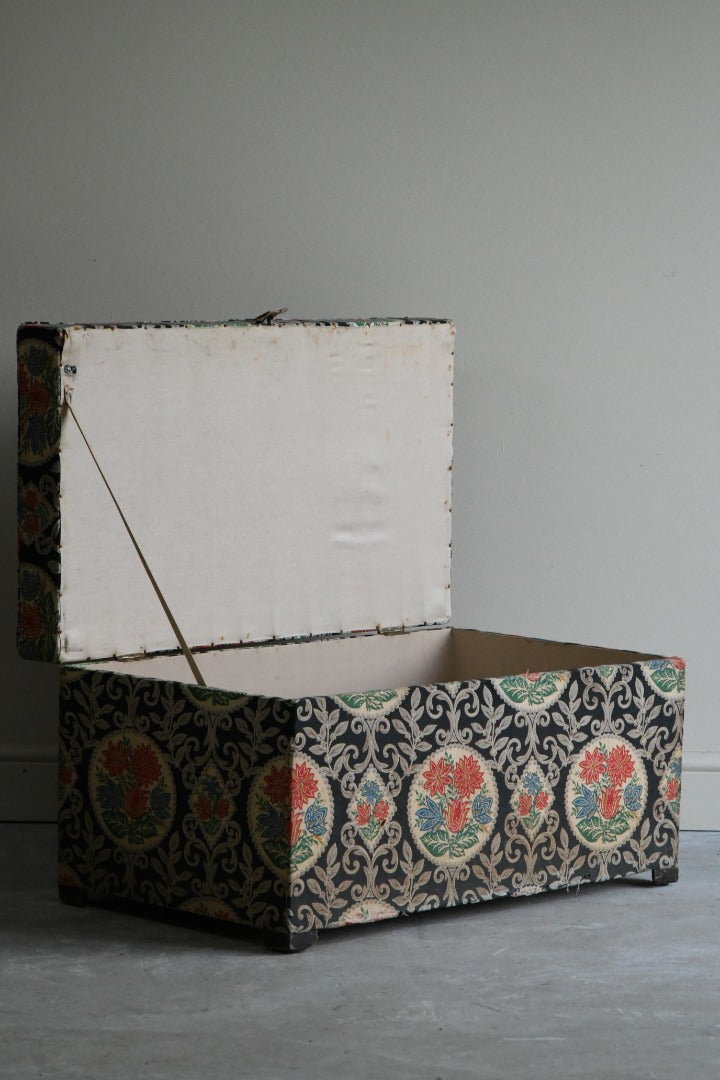 Vintage Upholstered Ottoman