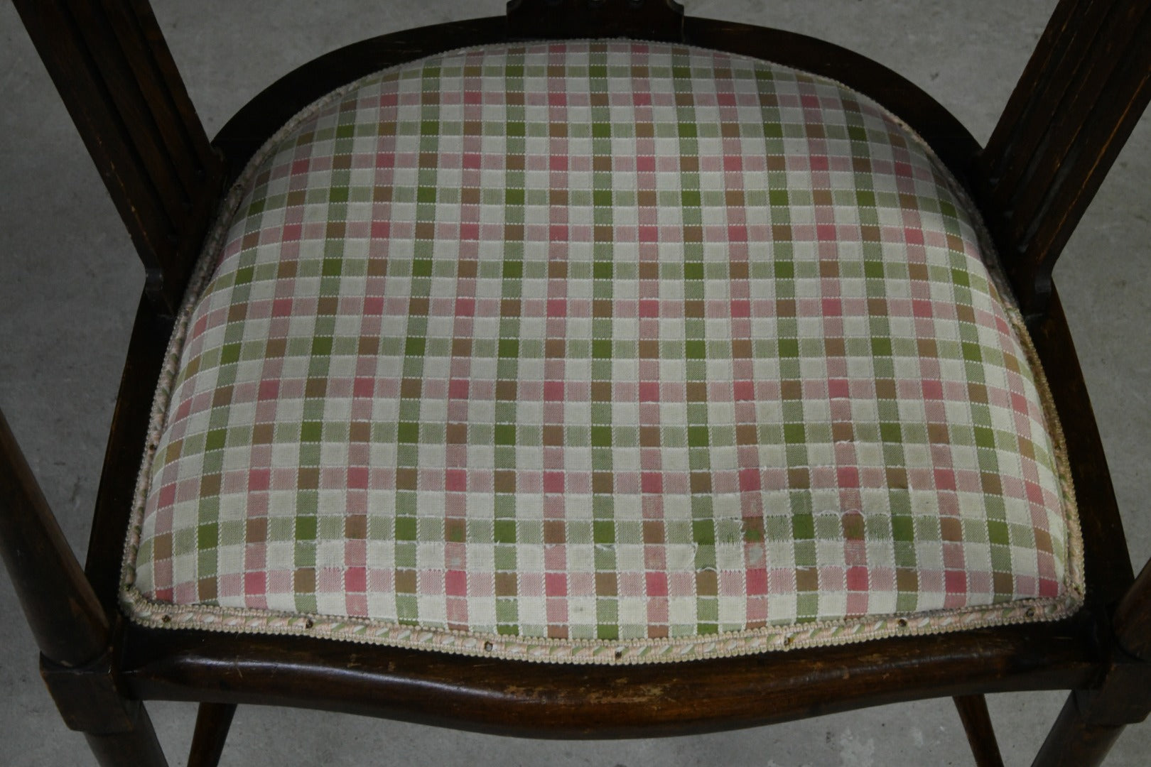 Edwardian Stained Beech Tub Chair