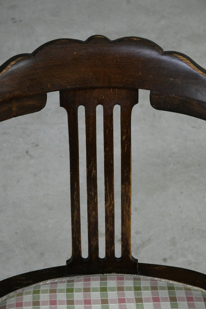 Edwardian Stained Beech Tub Chair