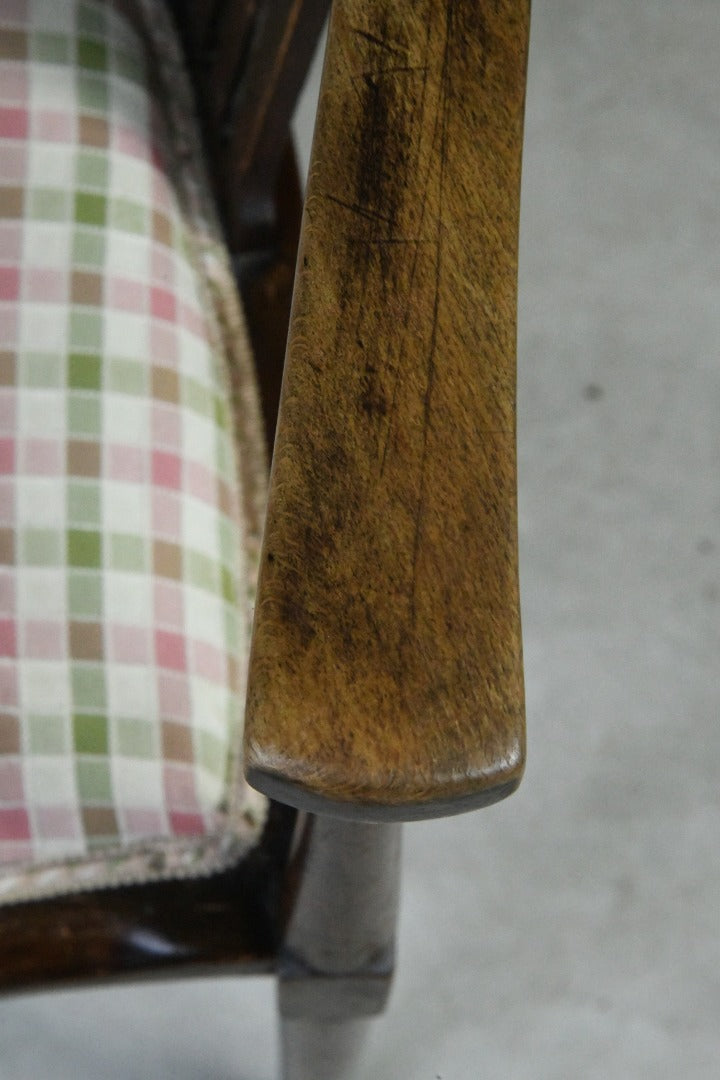 Edwardian Stained Beech Tub Chair