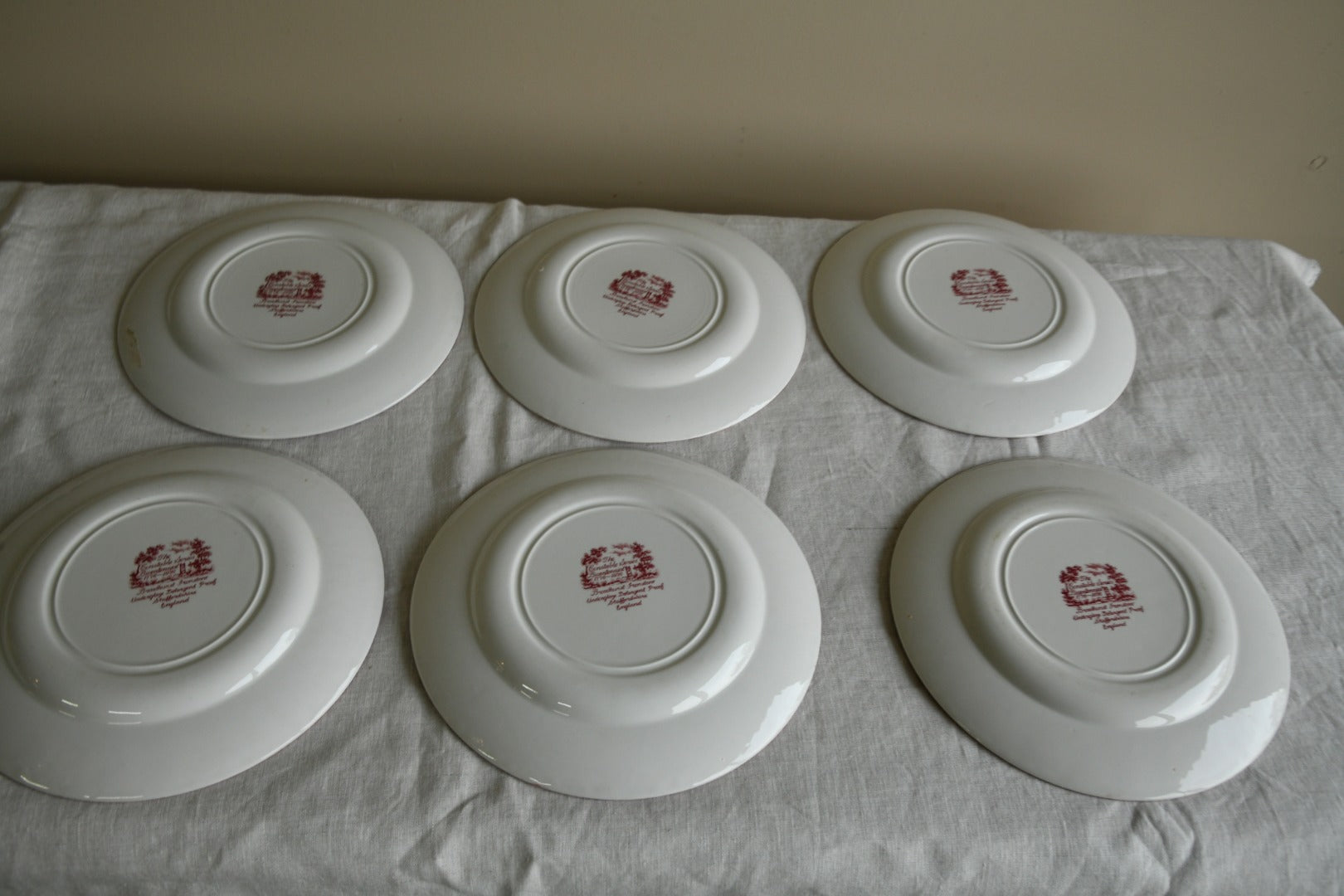 6 Broadhurst Constable Plates