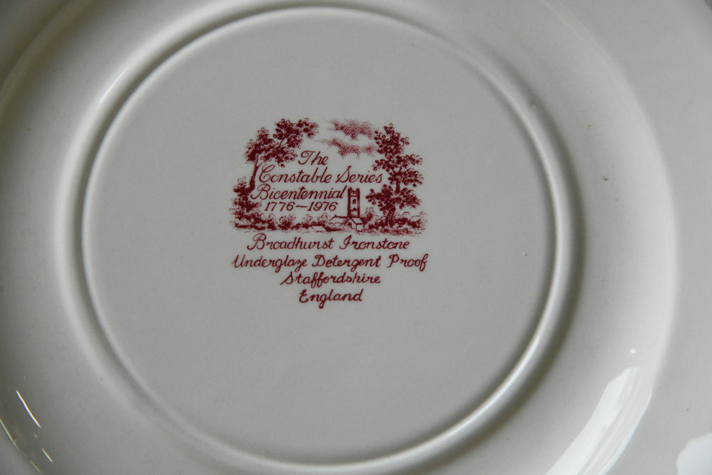 6 Broadhurst Constable Plates