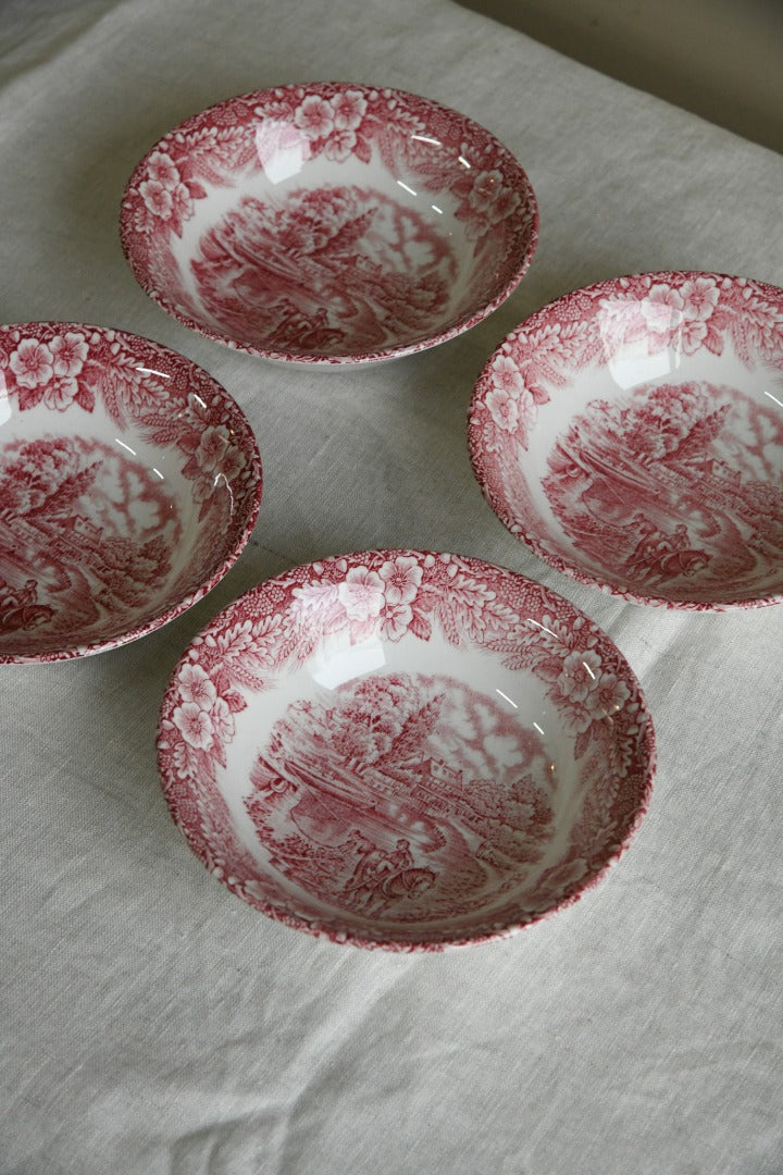 4 Broadhurst Constable Series Bowls