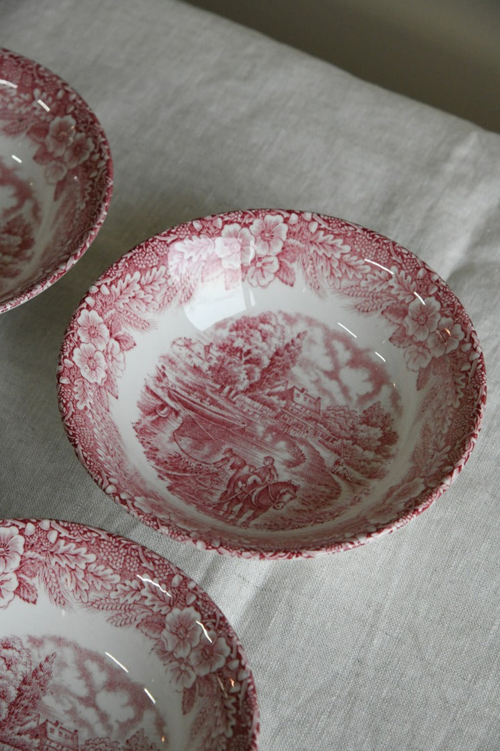 4 Broadhurst Constable Series Bowls