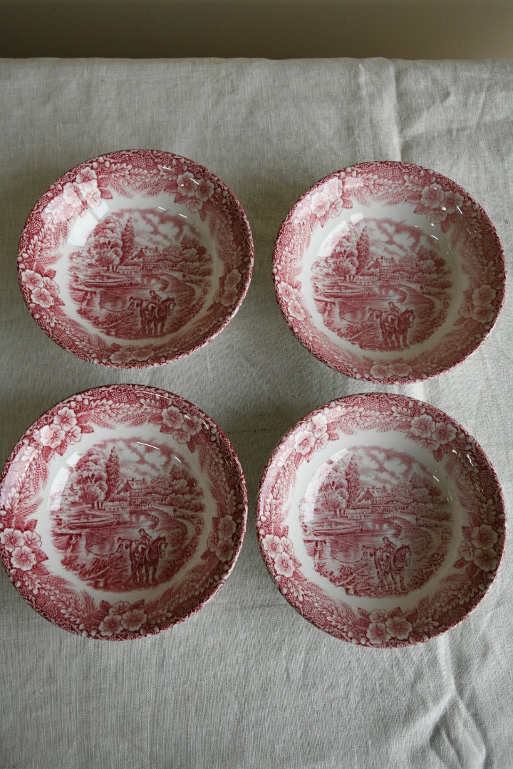 4 Broadhurst Constable Series Bowls