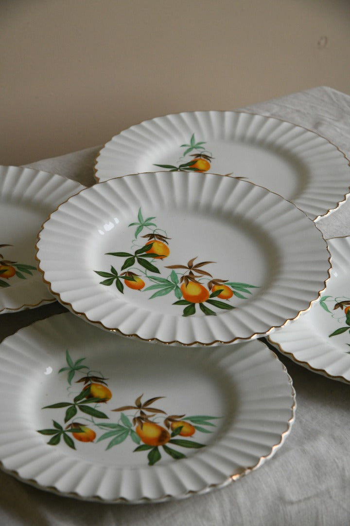 5 J & G Meakin Dinner Plates