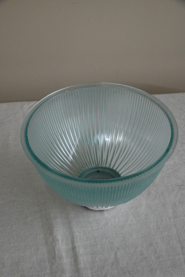 Ribbed Glass Ceiling Lamp Shade