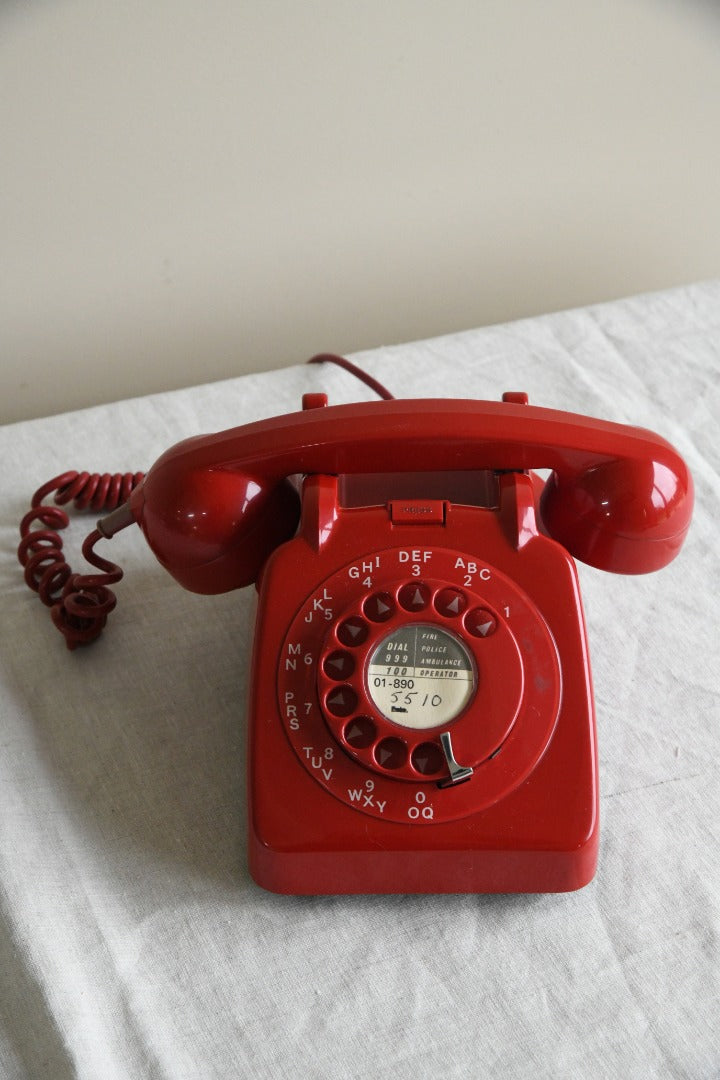 Vintage GPO Red Telephone