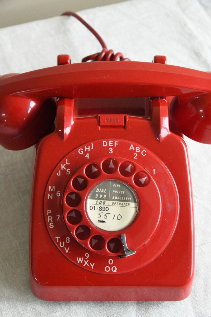 Vintage GPO Red Telephone