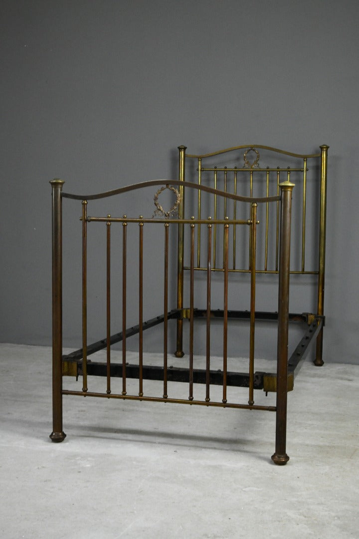 Edwardian Single Brass Bed Frame