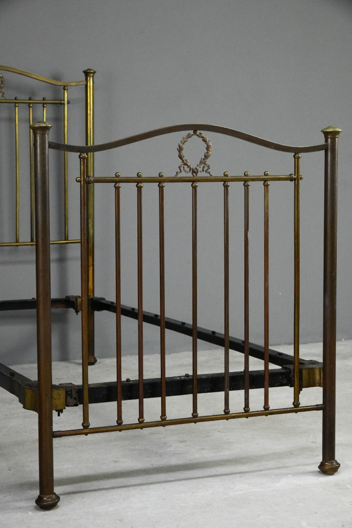 Edwardian Single Brass Bed Frame