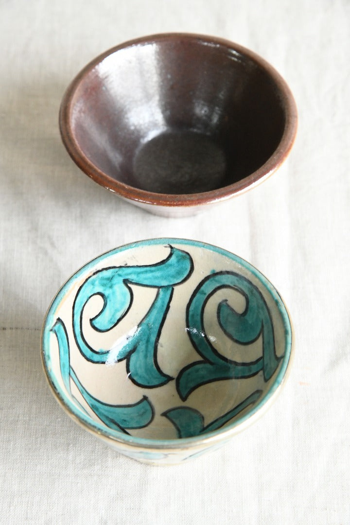 2 Pottery Bowls