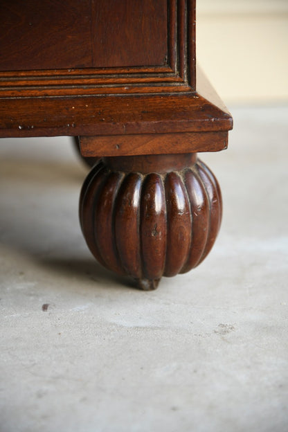 William IV Mahogany Glazed Bookcase