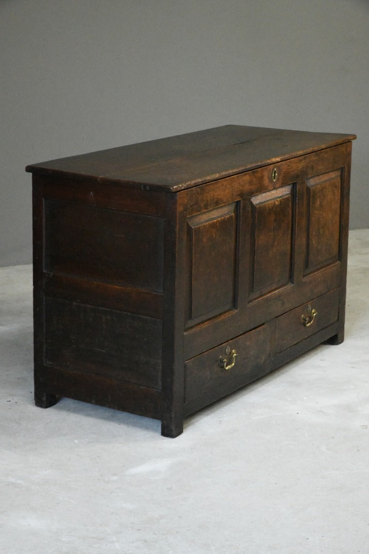 18th Century Oak Mule Chest