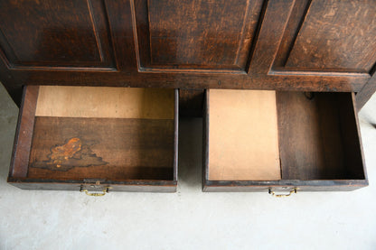 18th Century Oak Mule Chest