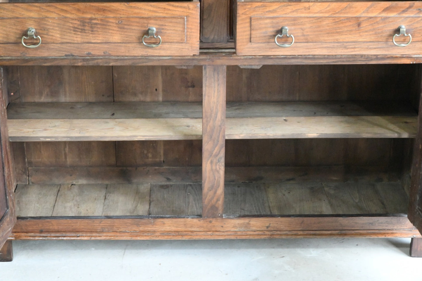 18th Century Oak Dresser Base