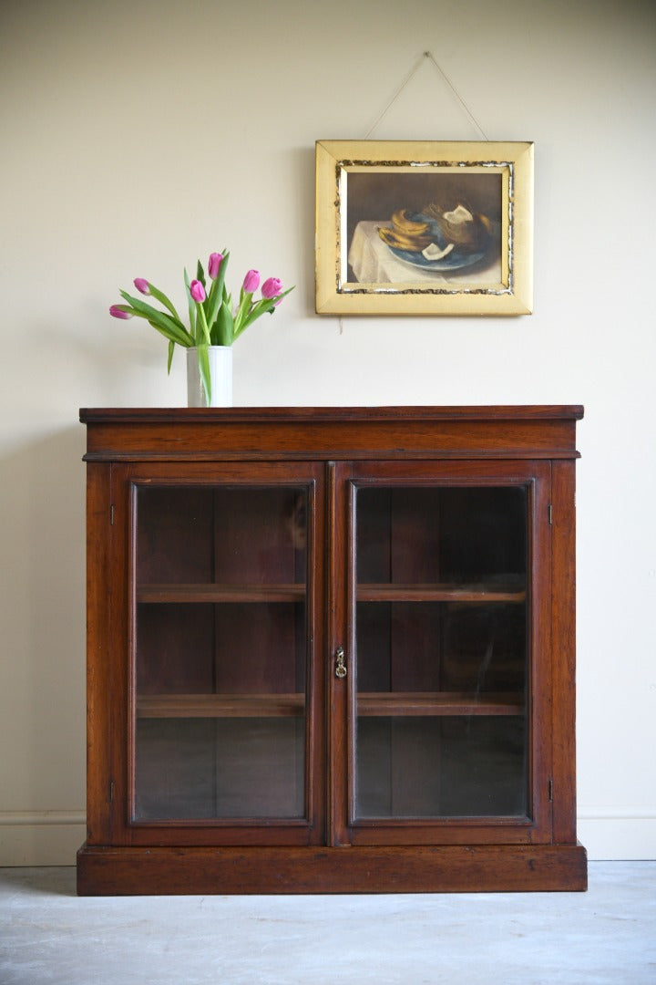 Antique Glazed Bookcase