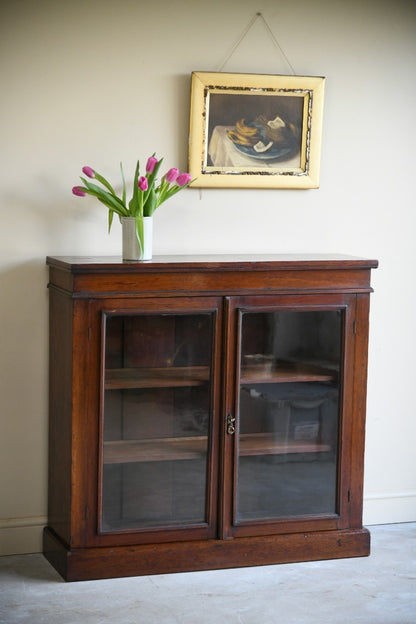 Antique Glazed Bookcase