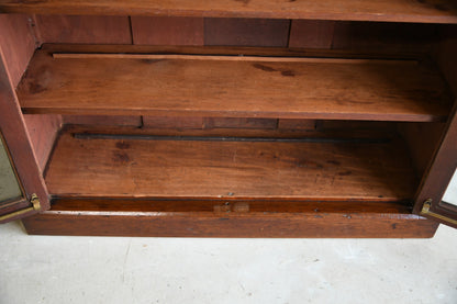 Antique Glazed Bookcase