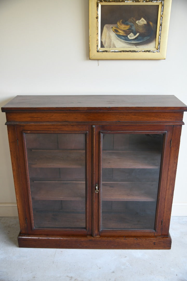 Antique Glazed Bookcase