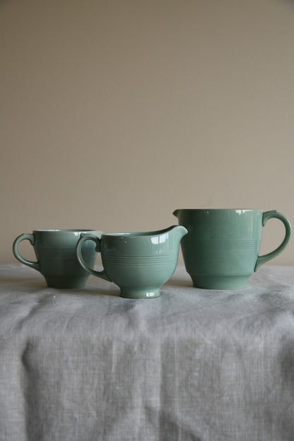 Woods Ware Beryl Jugs