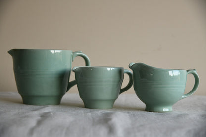 Woods Ware Beryl Jugs