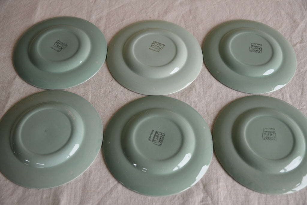 6 Woodsware Beryl Side Plates