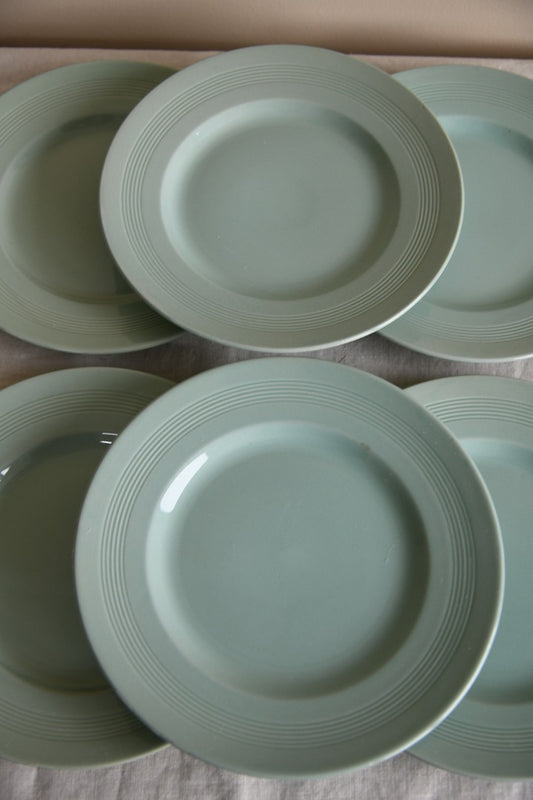 6 Woodsware Beryl Breakfast Plates