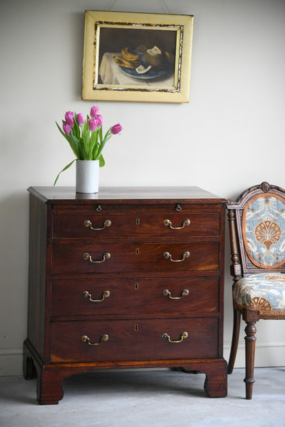 George III Mahogany Bachelors Chest