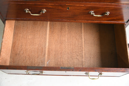 George III Mahogany Bachelors Chest