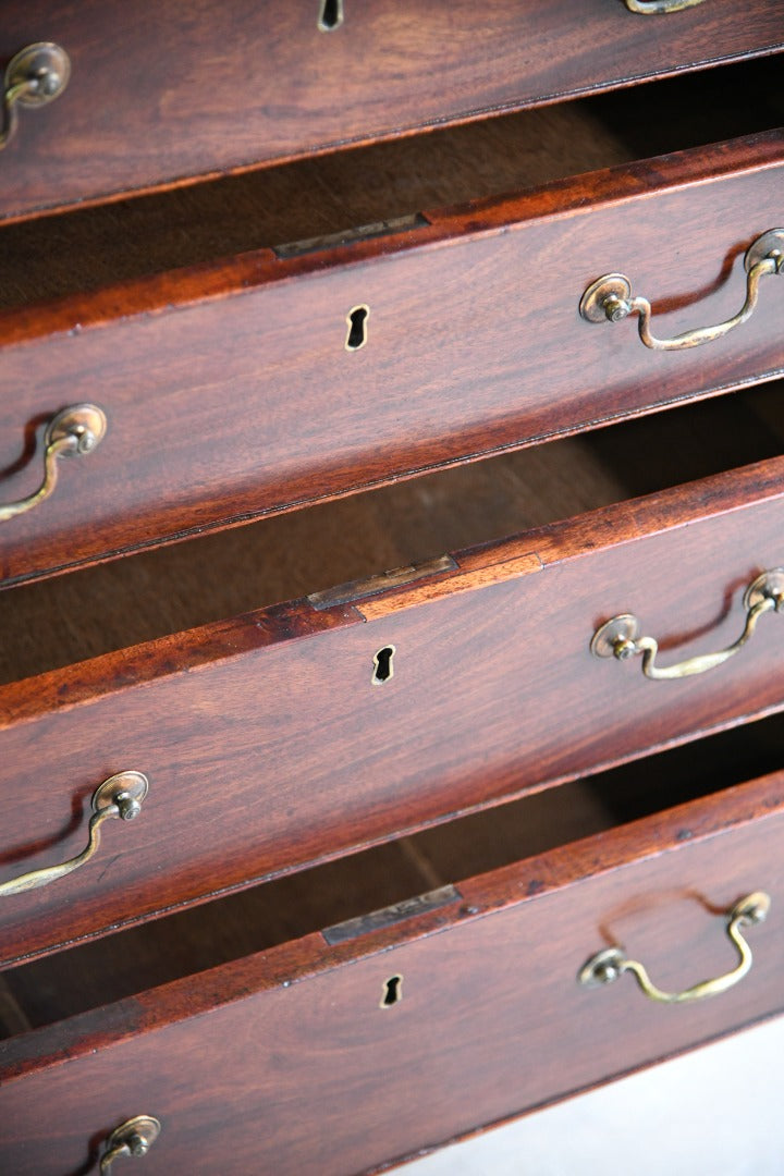 George III Mahogany Bachelors Chest