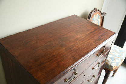 George III Mahogany Bachelors Chest