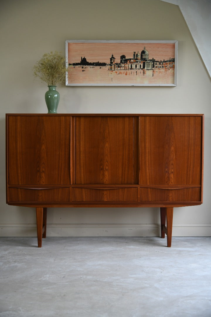 Large Danish Teak Sideboard