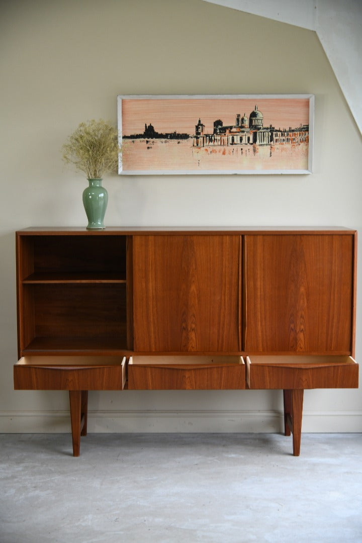 Large Danish Teak Sideboard