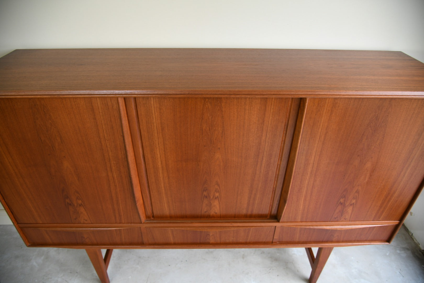 Large Danish Teak Sideboard