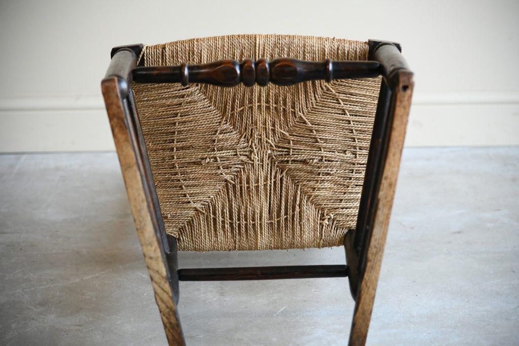 Rustic Spindle Back Rocking Chair