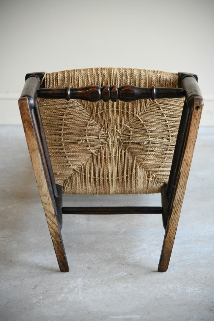 Rustic Spindle Back Rocking Chair