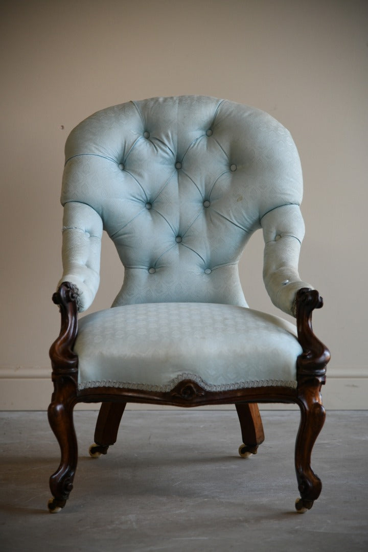 Victorian Rosewood Armchair