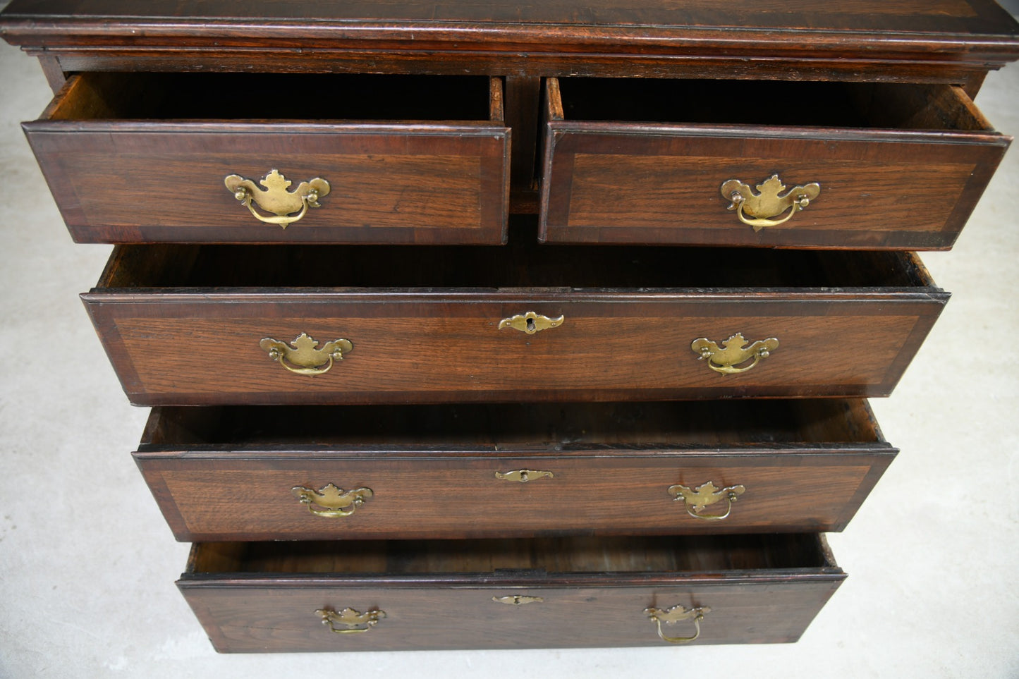 Georgian Oak Chest of Drawers