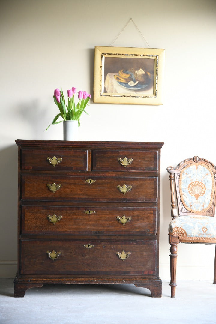 Georgian Oak Chest of Drawers