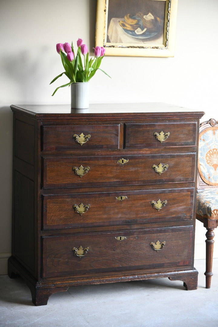 Georgian Oak Chest of Drawers